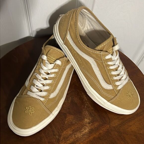 🔥 VANS Old Skool Eco Theory Skate Sneaker Shoes Men Sz 7 / Women 8.5 - PERFECT - Picture 3 of 13